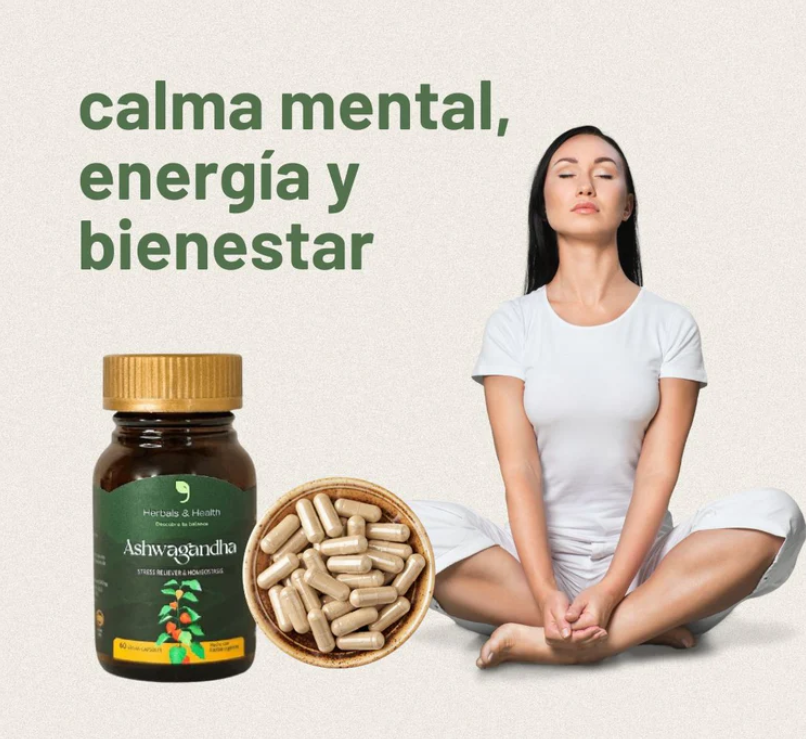 Ashwagandha - Baja tus niveles de cortisol